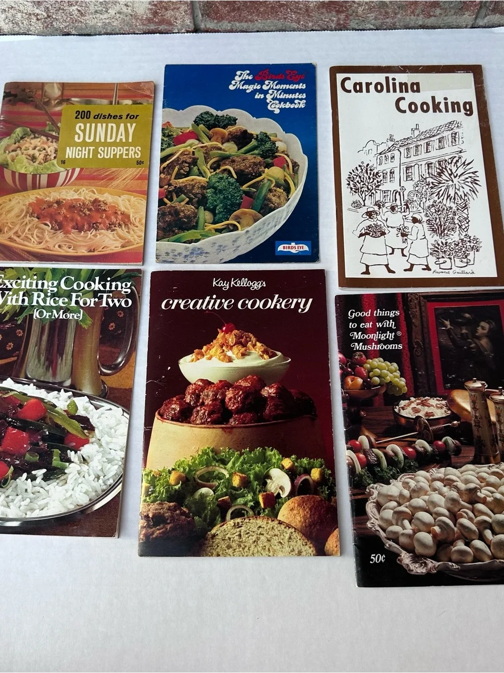 16 Ct Vintage Cook Booklet Lot 1970s & 1980s Recipes Ephemera Junk Journal